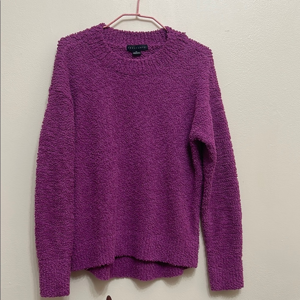 Cozy Purple Sweater size XS